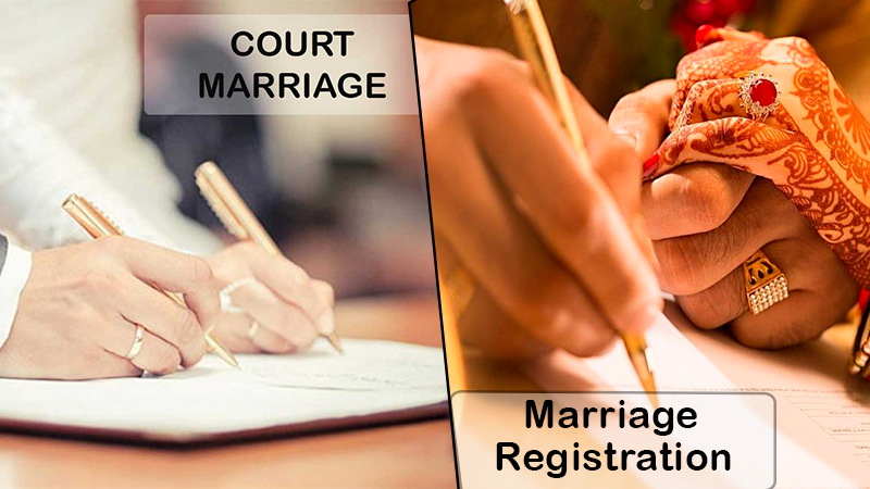 Difference Between Court Marriage And Marriage Registration In India